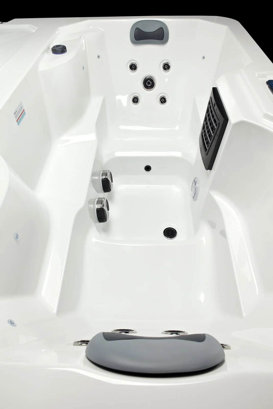 Spa Barbade : détail de l’intérieur de la cuve